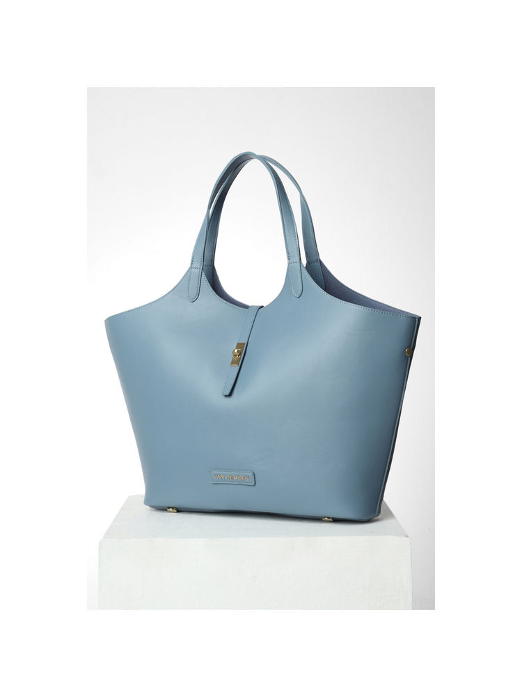 Van Heusen Women Blue Solid Casual Handbag-picture-22
