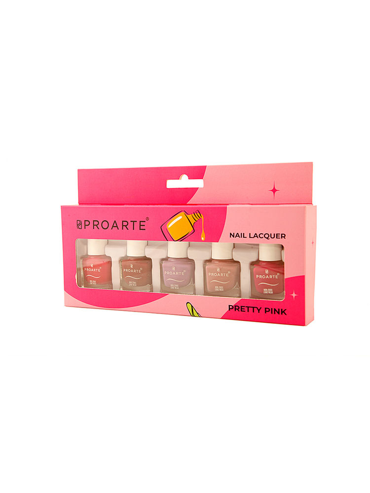 Pro Arte NS05 Pretty Pink Nail Lacquer - Set of 5-picture-10