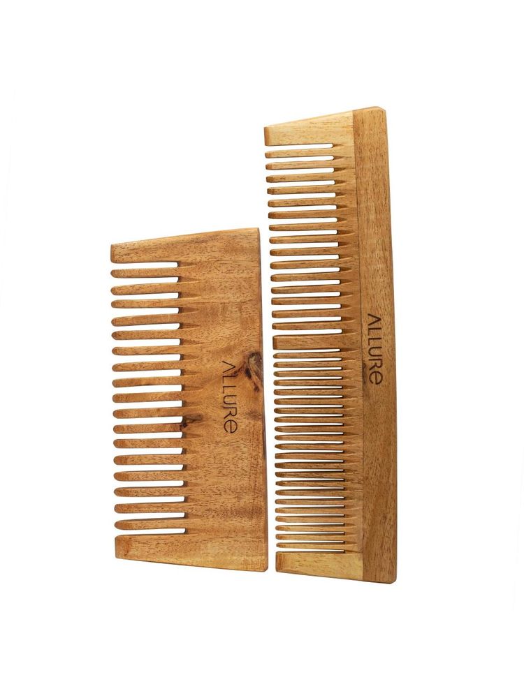 Allure Wooden Neem Comb CS-02+CR-01-picture-23