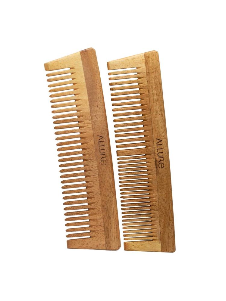 Allure Wooden Neem Comb CD-01 + CR-01-picture-11