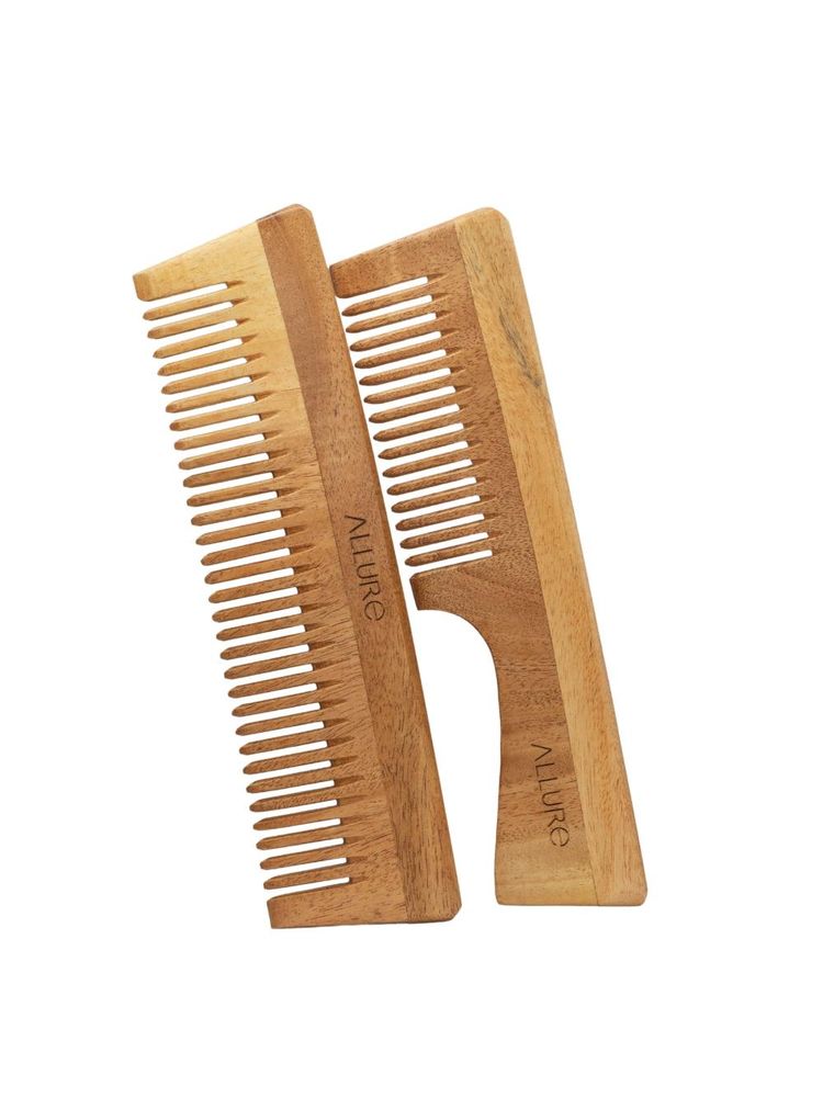 Allure Wooden Neem Comb CD-01+CD-02-picture-14