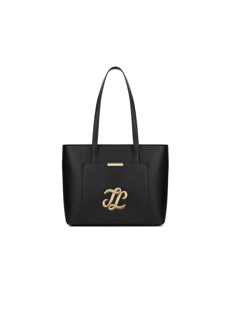 Lavie Signature Avon Black Solid Tote Bag-picture-39