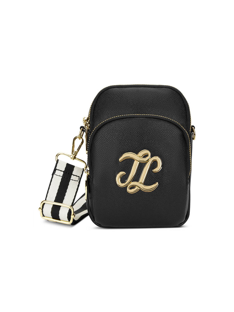Lavie Signature Berkly Black Solid Sling Bag-picture-16