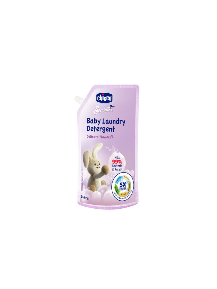 Chicco Laundry detergent 1L Pouch Delicate Flowers