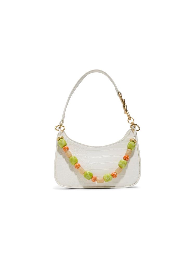 Aldo WHITEGEM White Women Handbag With Chain-picture-17