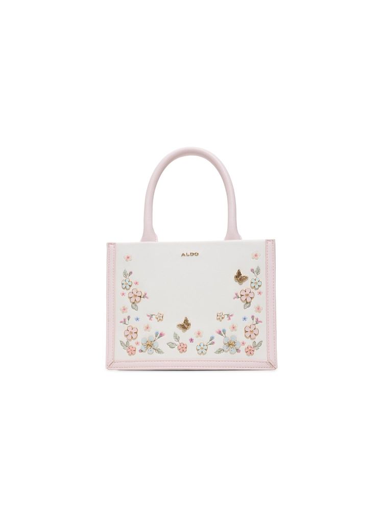 Aldo CASSIEA White Women Satchel Bag With Detachable Strap-picture-22