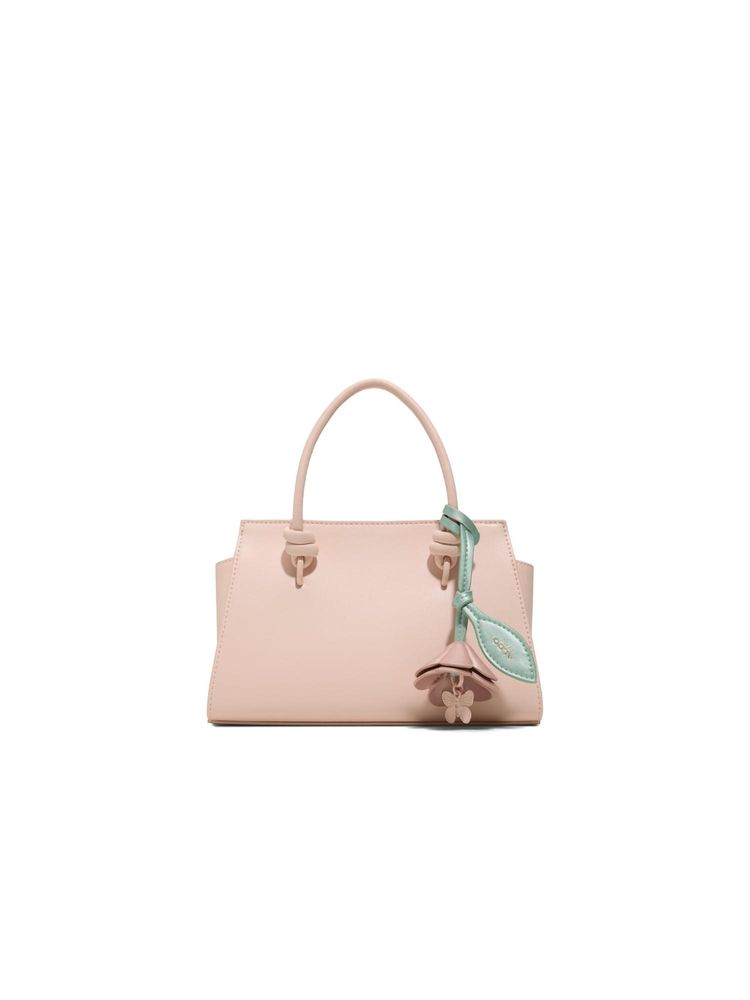 Aldo ROSELUNE Pink Women Satchel Bag With Detachable Strap & Charm-picture-13