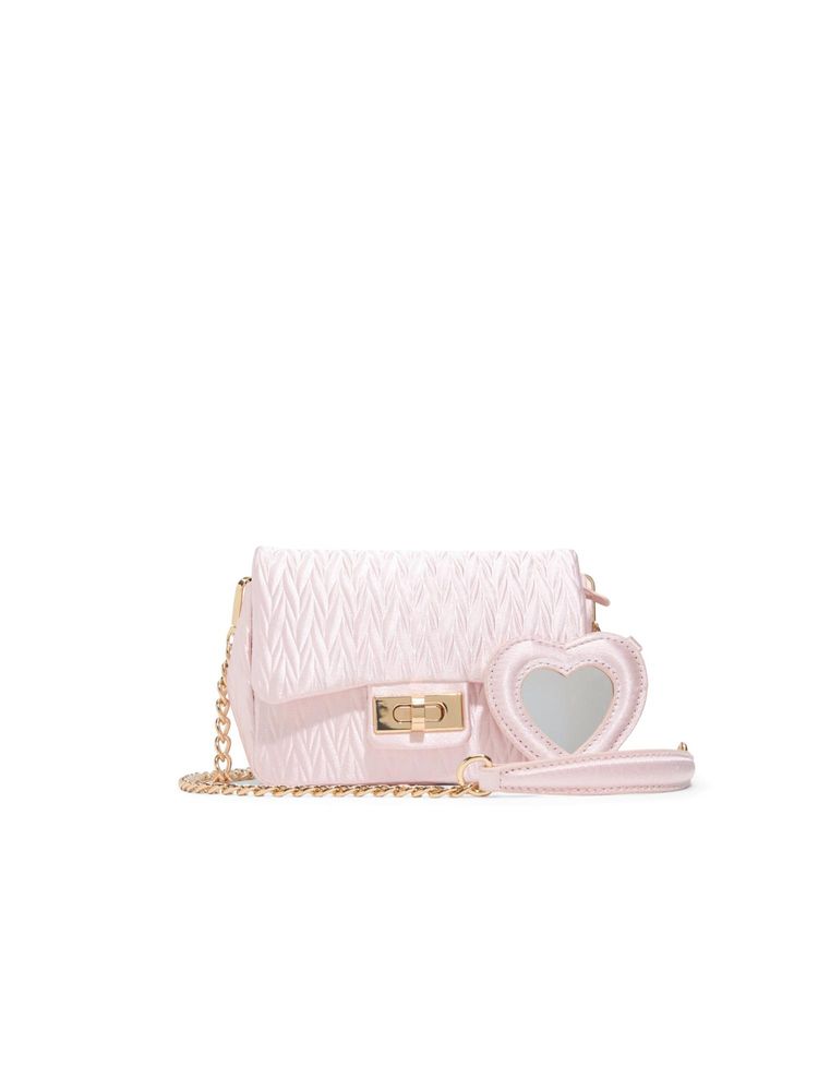 Aldo BBELLAMINI Pink Women Sling Bag With Detachable Strap & Pouch-image-10