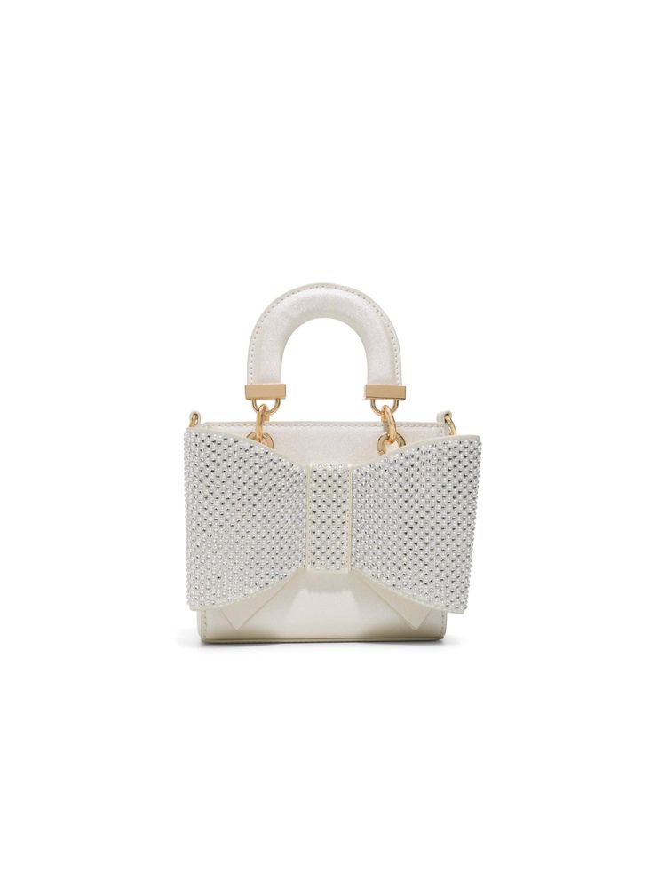 Aldo NADIEA White Women Satchel Bag With Detachable Strap-picture-27