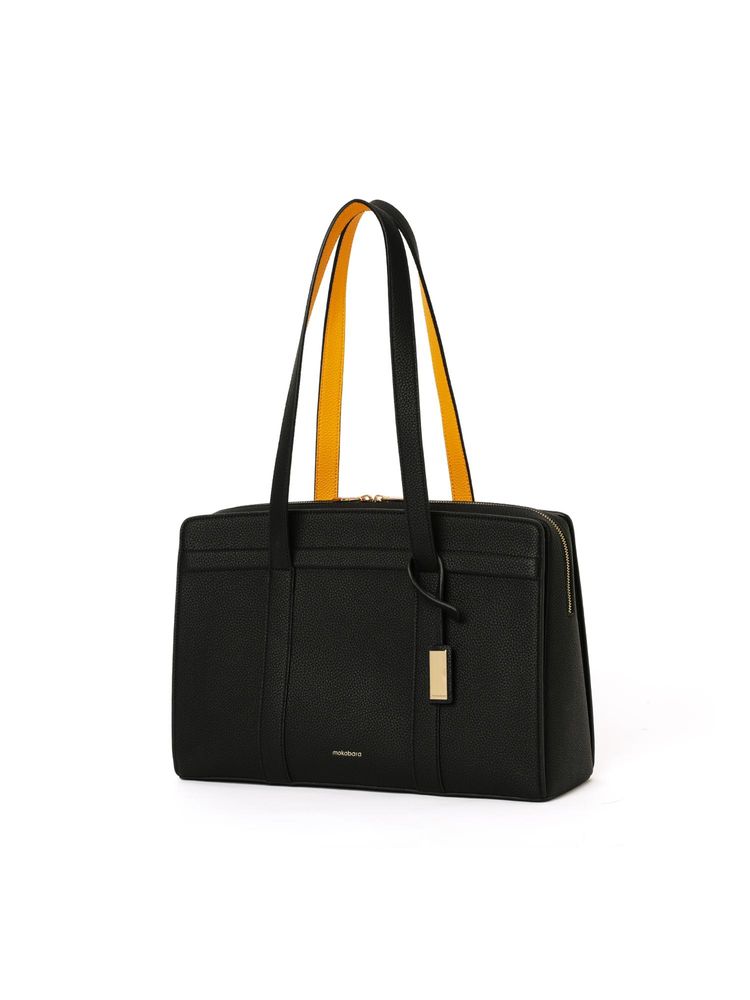 MOKOBARA The Celeste Casual Use Money Moves Black Tote Bag-image-4