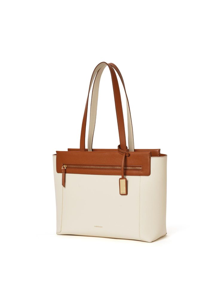 MOKOBARA The Dawn Casual Use Coconut Off White Tote Bag-image-45