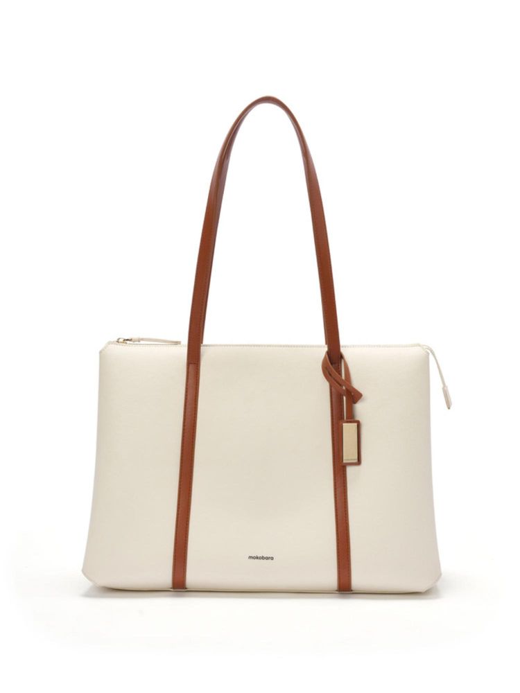 MOKOBARA The Easy Going Casual Use Coconut Off White Tote Bag-image-47