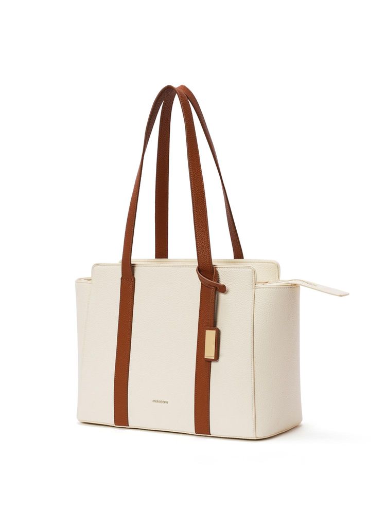 MOKOBARA The Sunflower Casual Use Coconut Off White Tote Bag-image-46