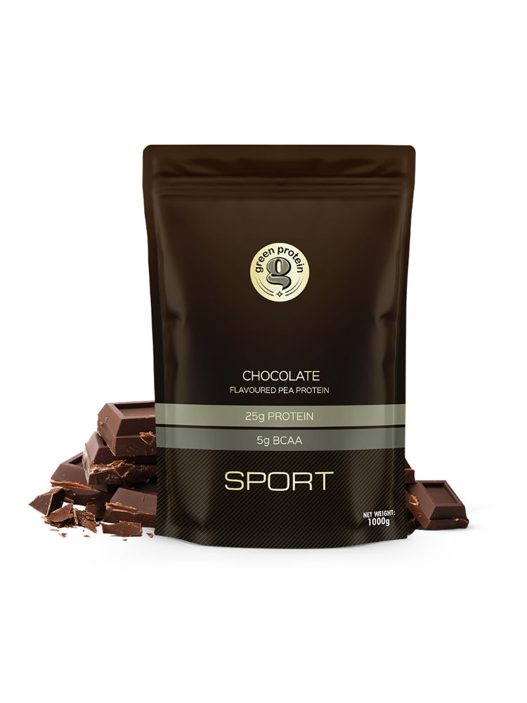 Green Protein Flavoured Pea Protein Powder - Chocolate