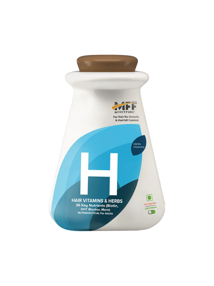 MyFitFuel Hair Vitamins with DHT Blocker (36 Vitamins, Mineral &Herbs) for Hair Growth