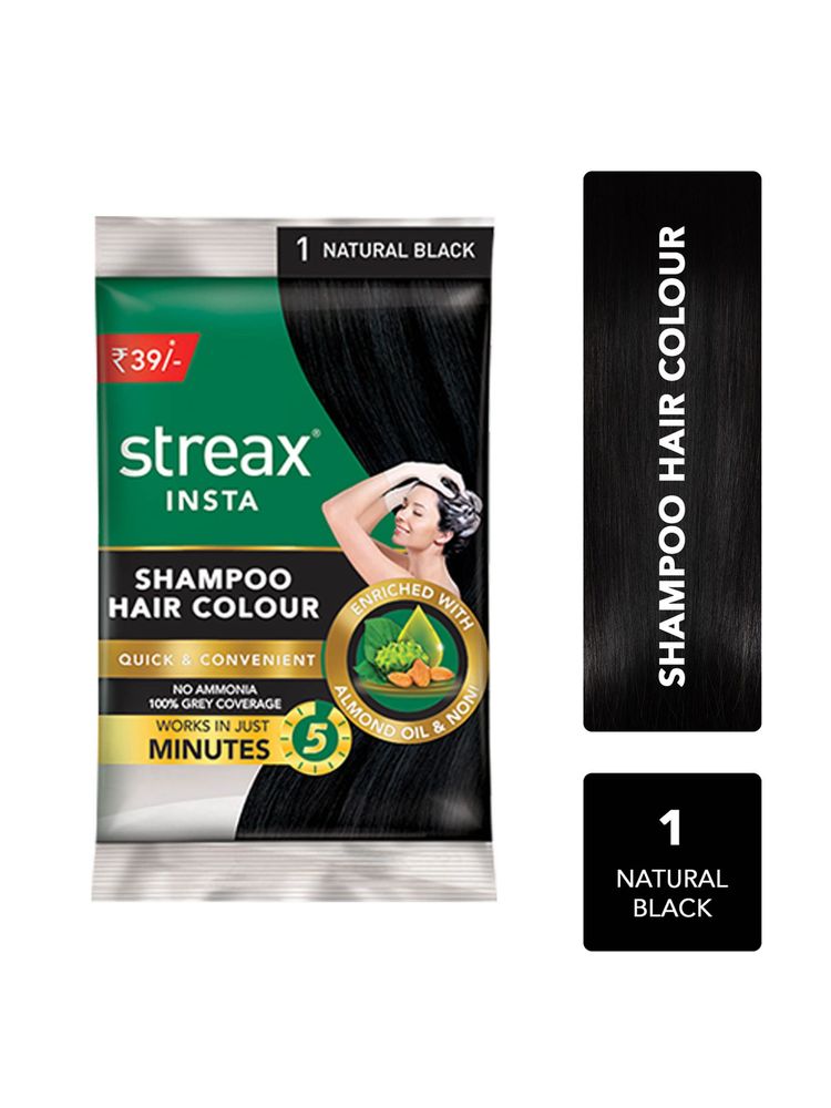 Streax Insta Shampoo Hair Colour