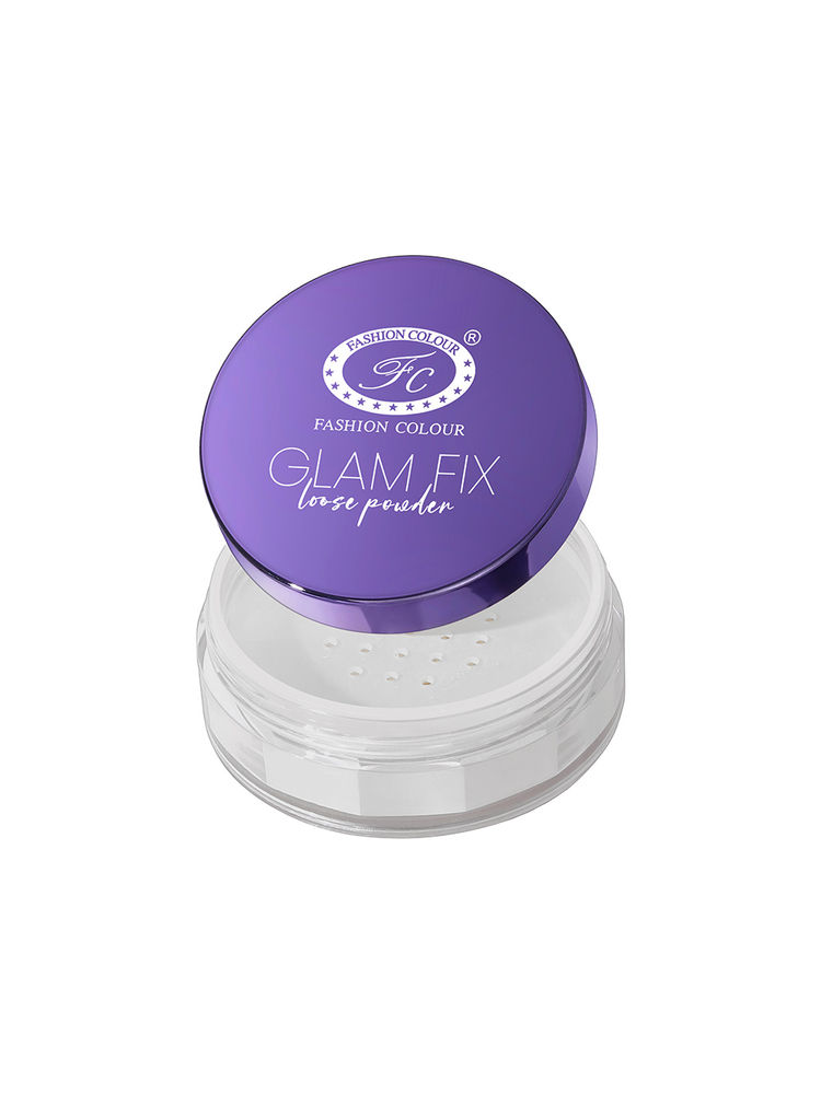 FASHION COLOUR Glam Fix Loose Powder For Face Makeup-image-6