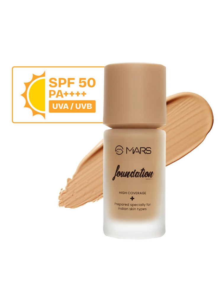 MARS SPF50 PA++++ High Coverage Liquid Foundation