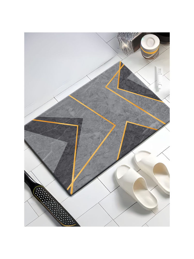 UMAI Rectangular Soft Anti Skid Non Woven Non-Slip Bath Mat-image-5