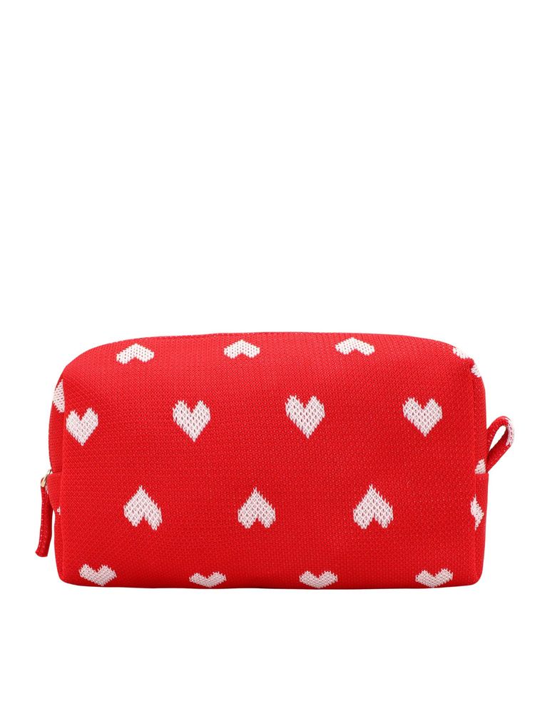 Joon Blu Geometric Multi-Purpose Pouch - Red (S)-picture-10