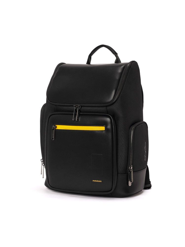 MOKOBARA The Hovercraft Casual Use Crypto Sunray Black Backpack-picture-23