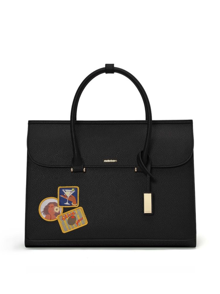 MOKOBARA Womens The Jazz Tote Bag - Black-picture-30