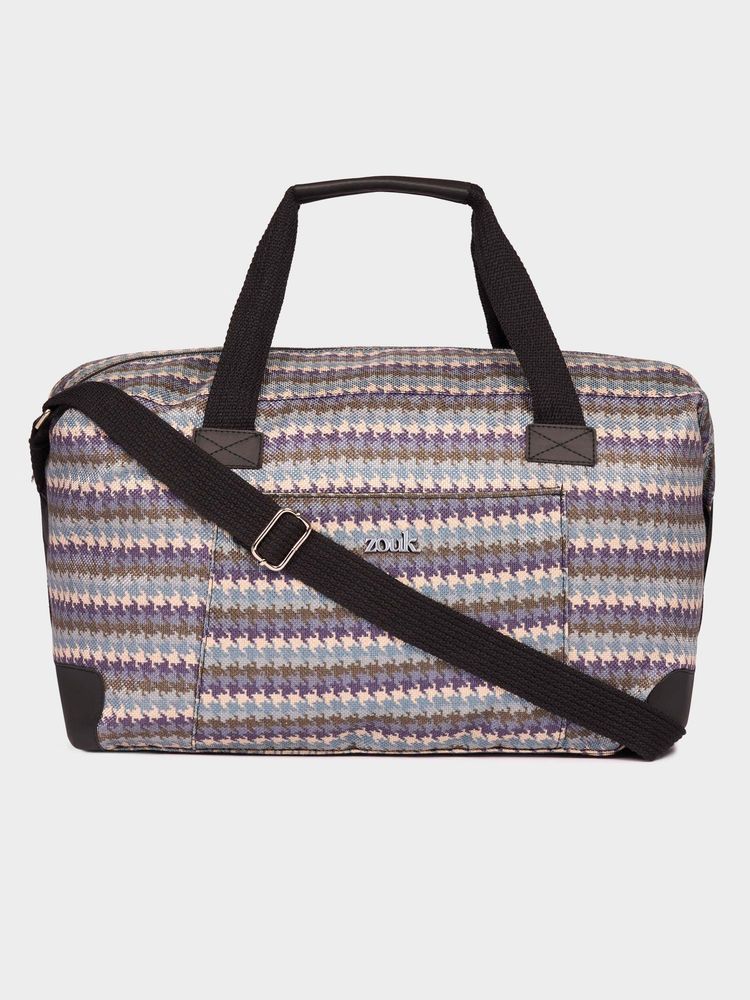 Zouk Bidri Kaiser Getaway Duffle Bag With Detachable Strap-picture-15