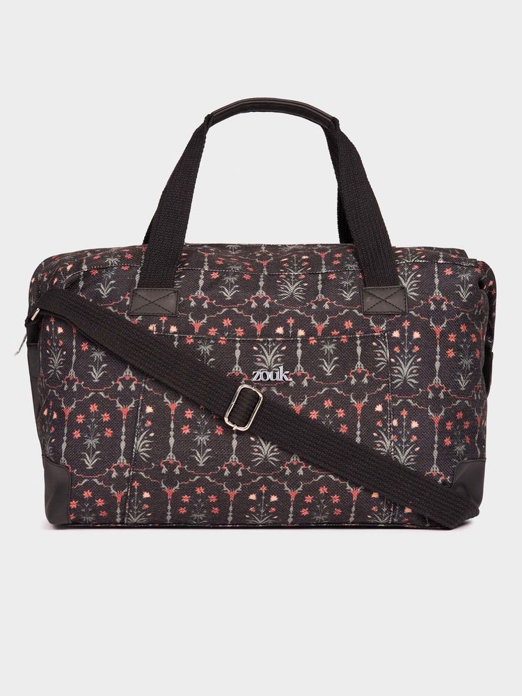Zouk Taj Guldasta Getaway Duffle Bag With Detachable Strap-picture-13