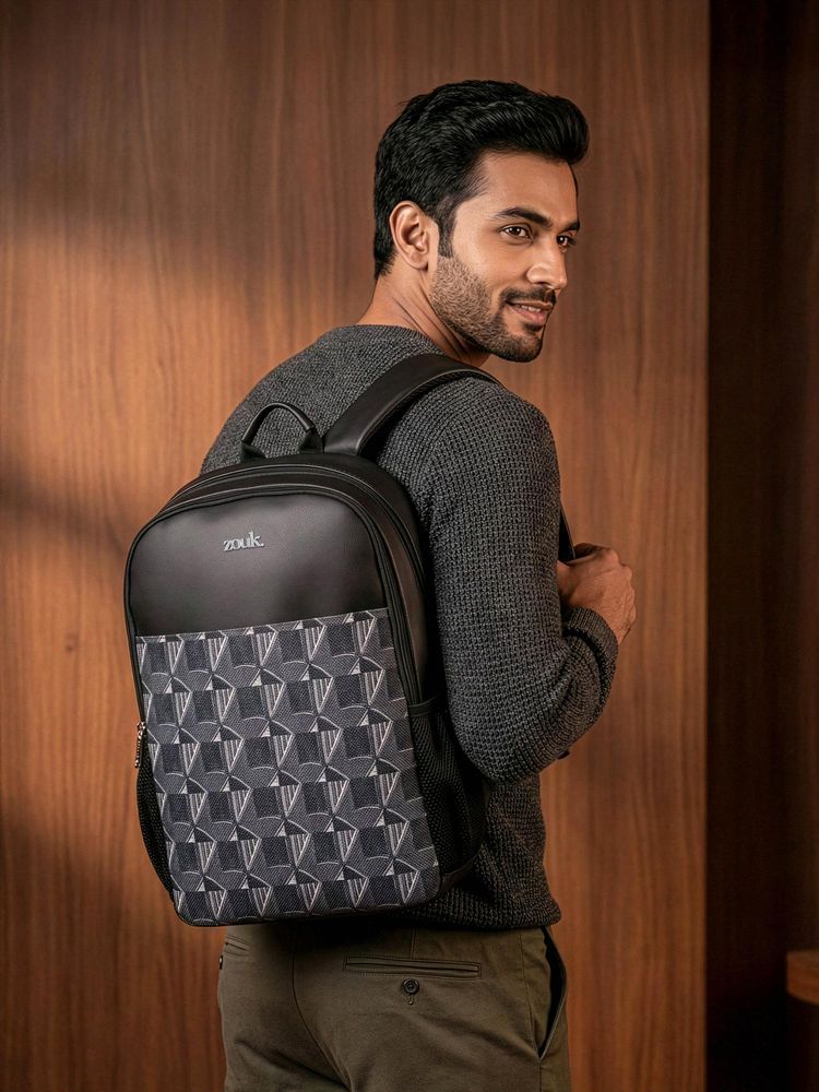 Zouk Kochi Carbon Mens Statement Backpack-picture-10