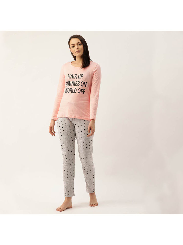 mackly Women Printed Night Suit - Multi-Color-picture-22