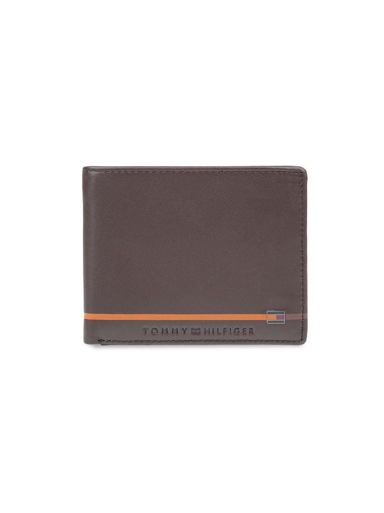 Tommy Hilfiger Colon Brown Men's Global Coin Wallet-image-7