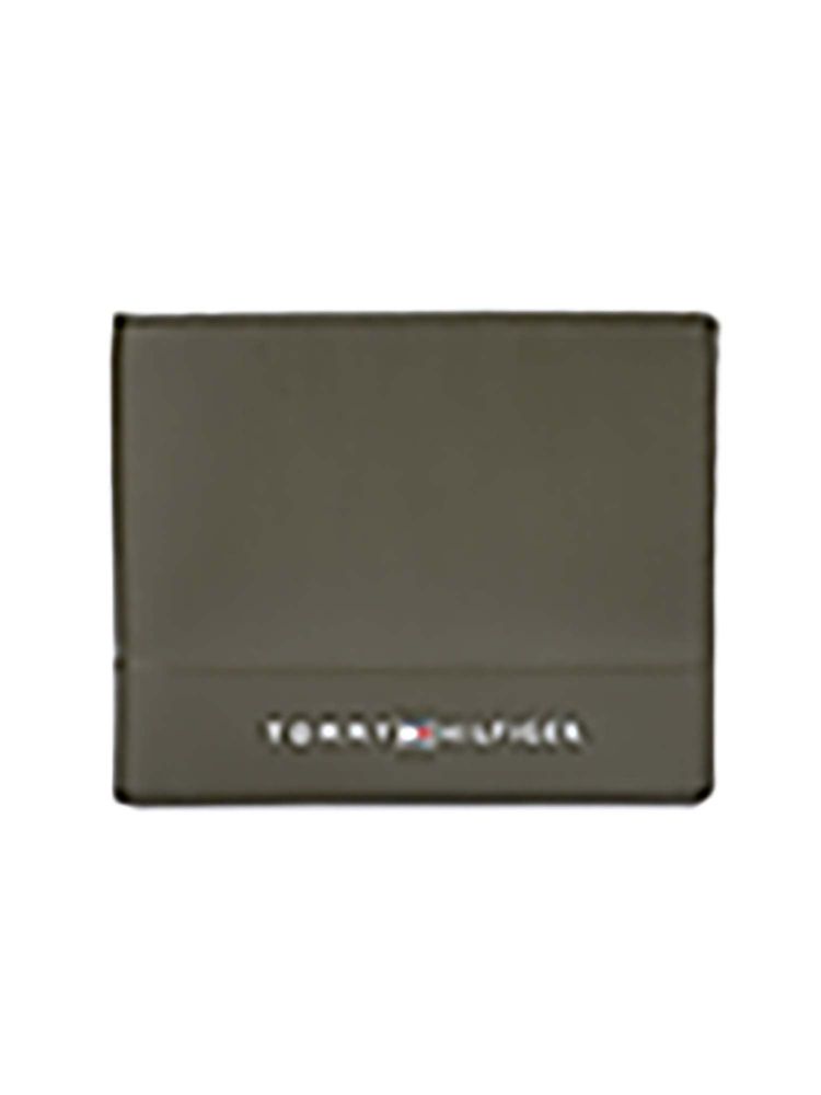tommy hilfiger accessories Tommy Hilfiger Men's Slimfold Leather Wallet Cuiaba - Olive-picture-15