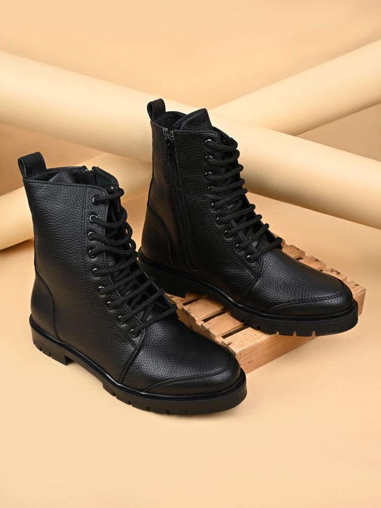 ROCIA Black Women Casual Boots-picture-23