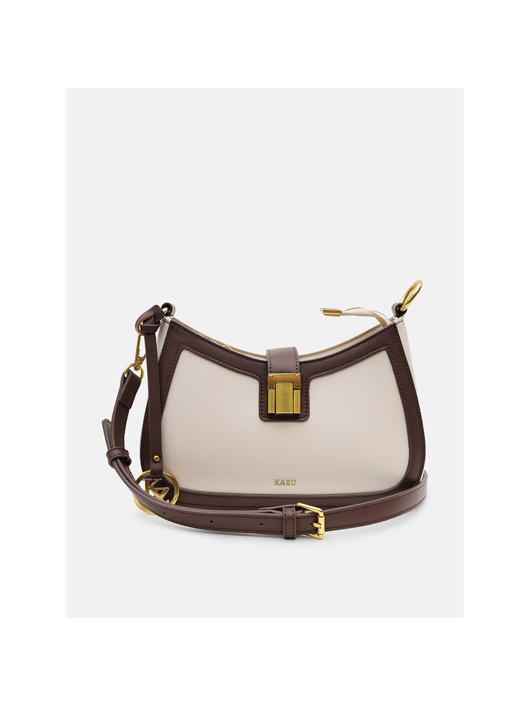 kazo fashion Kazo Beige Siona Sling Bag (S)-picture-13
