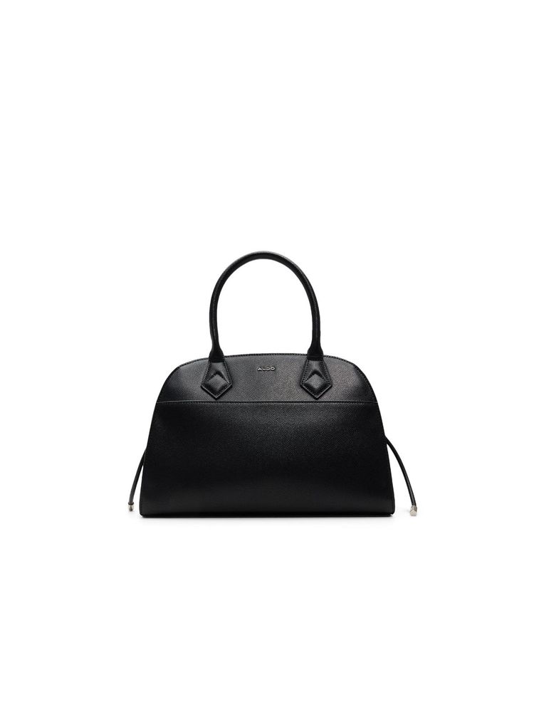 Aldo EKAM Womens Black Barrel Handbag With Detachable Strap-image-10