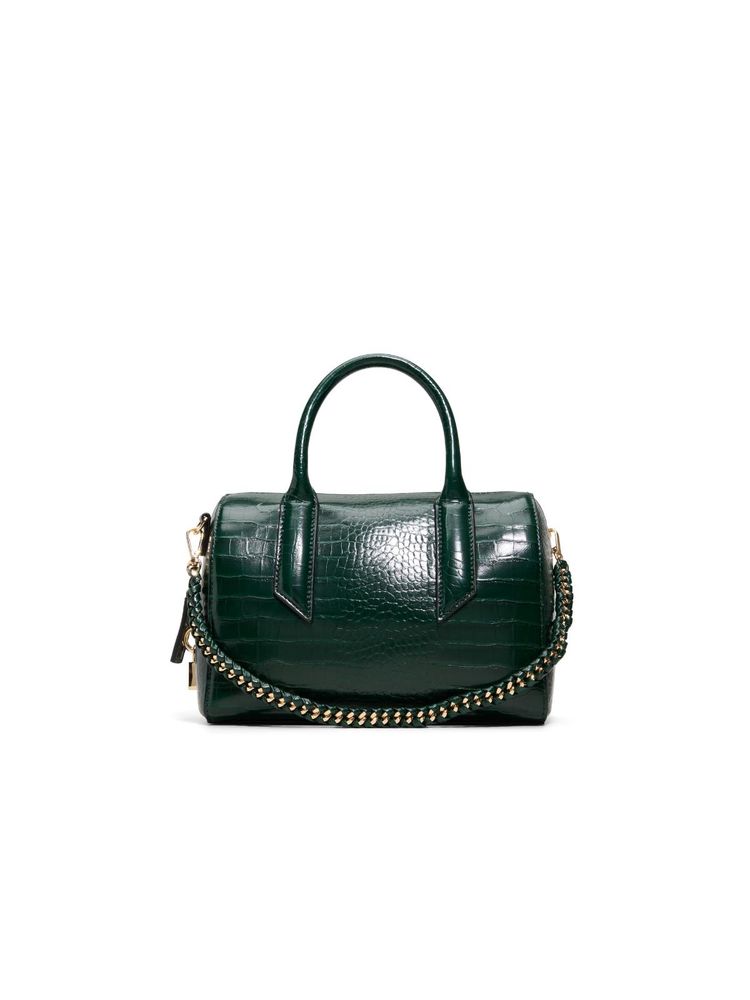 Aldo ALBALAEREL Womens Green Satchel Bag With Detachable Strap & Chain-picture-20