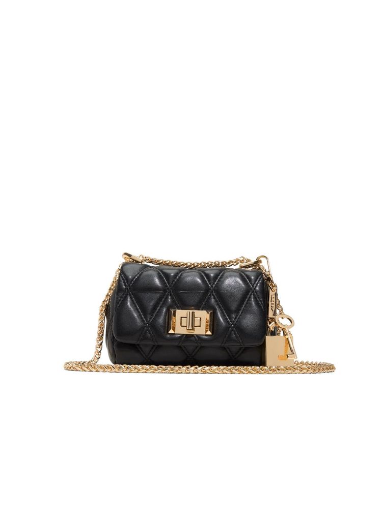 Aldo MIABLACK Womens Black Cross Body Sling Bag With Detachable Strap-picture-17