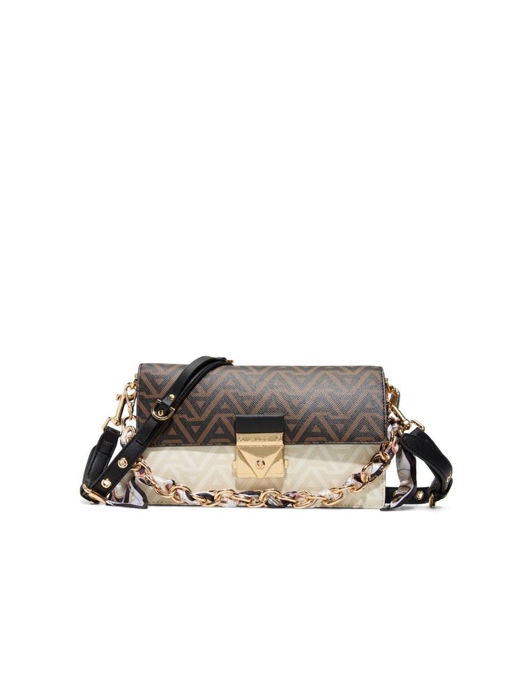 Aldo GEDIA Womens Multi-Color Cross Body Sling Bag With Detachable Strap & Chain-image-31