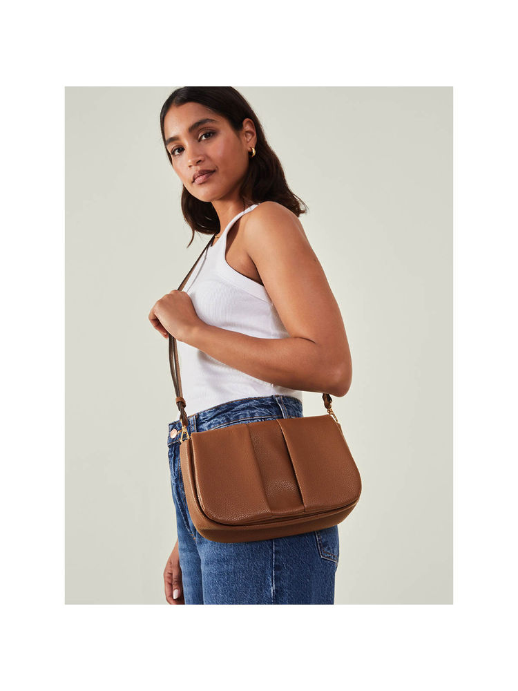 Accessorize London Women'S Brown Jemma Fold Sling Bag-picture-37