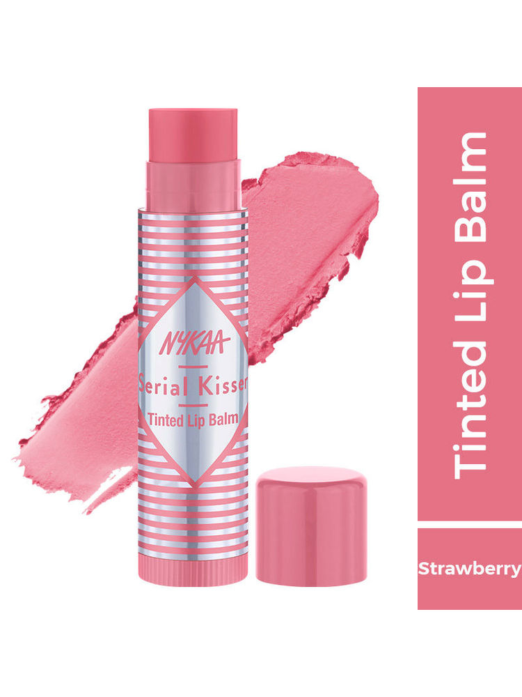 Nykaa Serial Kisser Moisturising Tinted Lip Balm With Shea Butter & Vitamin E
