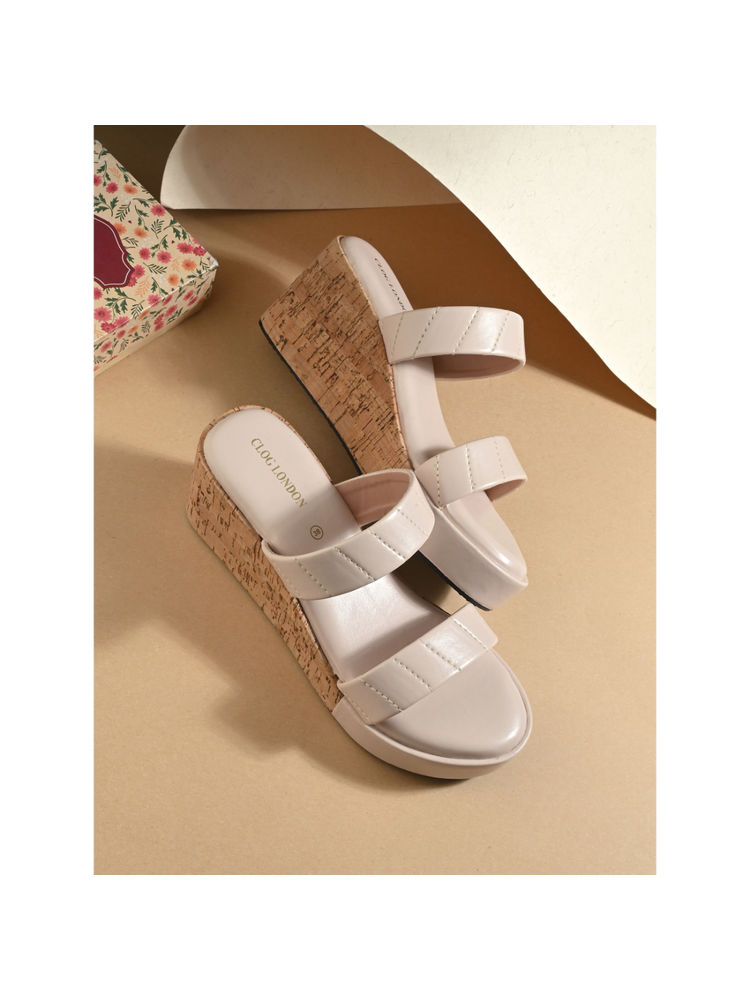 CLOG LONDON Womens Ivory Round Toe Heels-picture-15