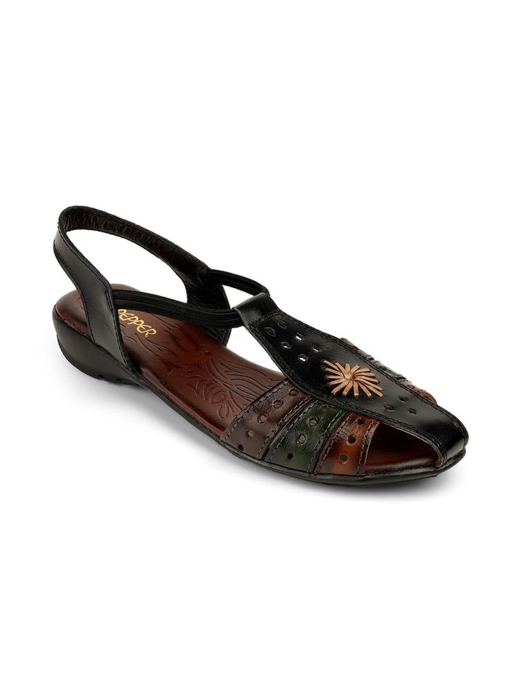 PEPPER Women Black Sandals-image-30