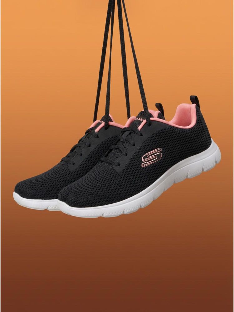SKECHERS Women Black SUMMITS Running Shoes-picture-17