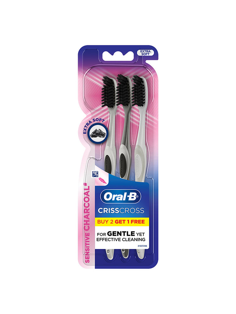 Oral-B Pro-Health Criss Cross Charcoal Toothbrush - Extra Soft (Buy 2 Get 1 Free)-picture-22