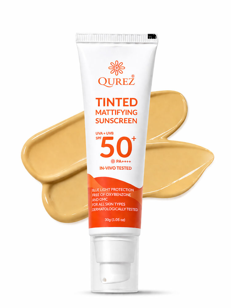 Qurez Tinted Mattifying Sunscreen SPF 50+ PA++++-picture-15