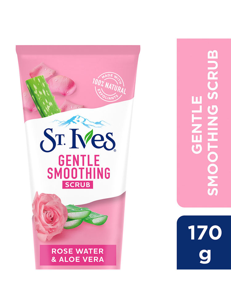 St. Ives Gentle Smoothing Rose Water & Aloe Vera Face Scrub-image-3