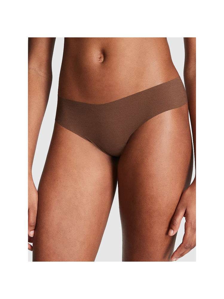 victoria's secret intimates Victoria's Secret Brown No-Show Thong Panty-picture-26