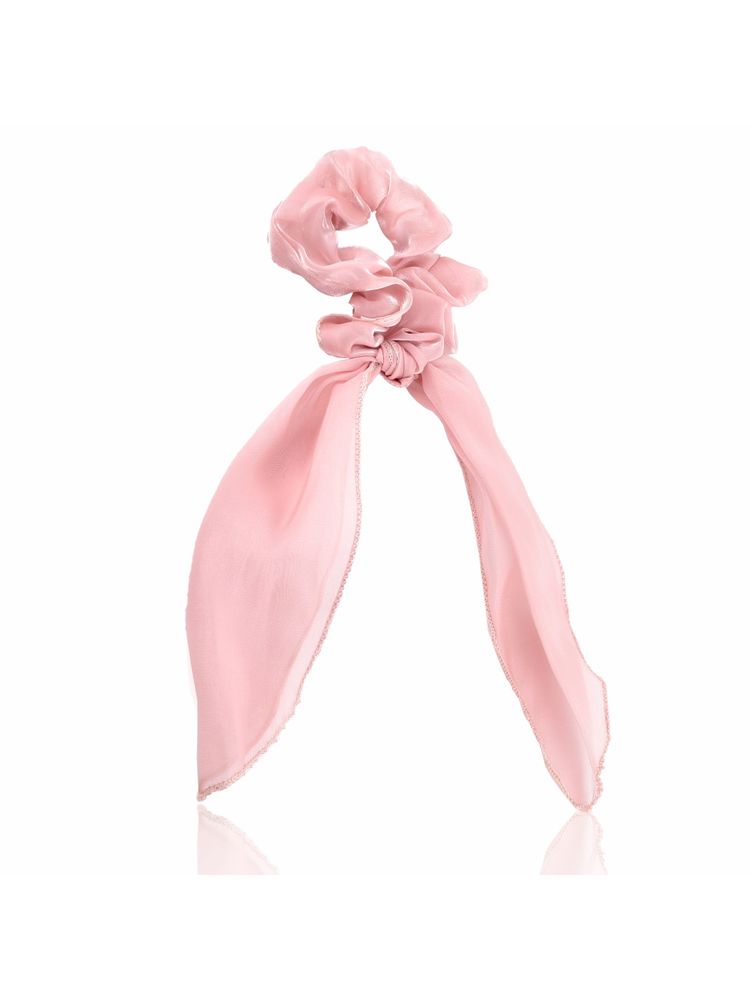 GUBB Hair Scarf Scrunchie For Women, Elastic Hair Band - Pink Hues-image-21