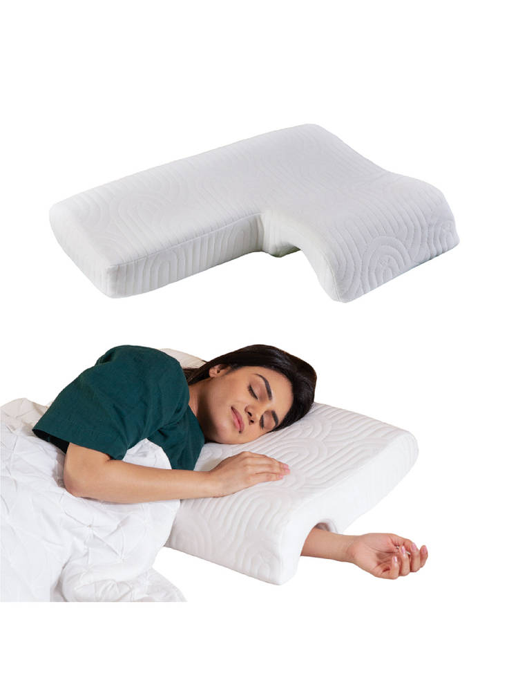 The White Willow Left Side Couple Arm Hug Pillow White-picture-41