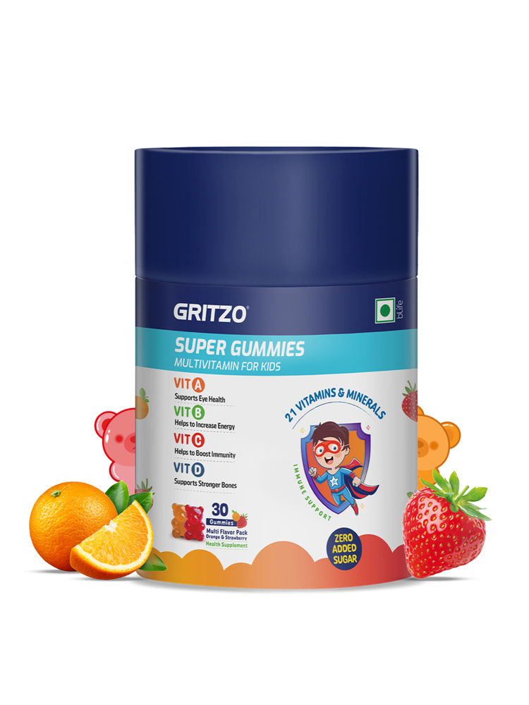 Gritzo Super Multivitamin Gummies For Kids-picture-49